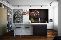 Asymmetrical kitchen photo