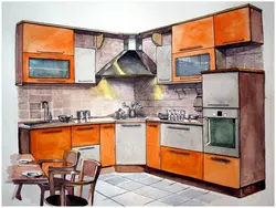 Кухни фото рисунок