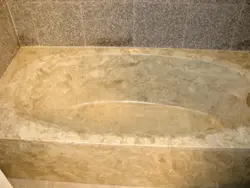 Реставрация ванн мрамором фото