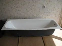 Фото ванна чугунная бу