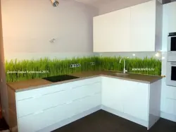 Кухня с травой фото