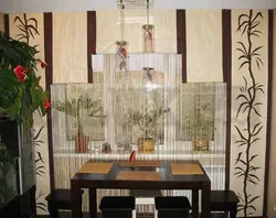Японские шторы для кухни фото
