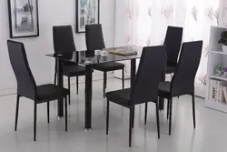 Черные Столы На Кухню Фото