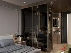 Мастер спальня с гардеробной фото