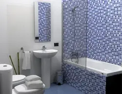 Панели мозаика в ванной фото