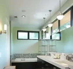 Трековые светильники в ванной фото
