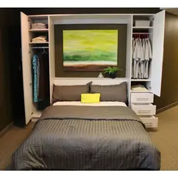 Прикроватные шкафы в спальне фото