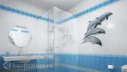 Панели для ванной дельфины фото