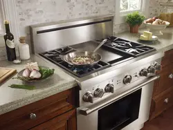 Виды газовых плит для кухни фото