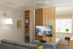 Перегородка для телевизора в гостиной фото