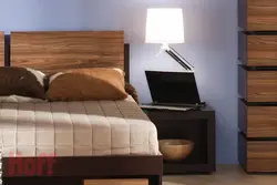 Кровать и тумбы для спальни фото