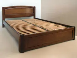 Фото 2х спальных кроватей из дерева