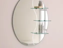 Полка для ванны с зеркалом фото