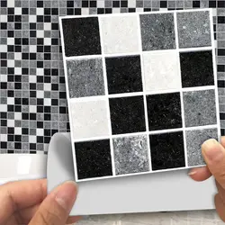 Self-adhesive tiles for bathroom walls photo