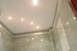 Натяжной потолок в ванной комнате отзывы фото