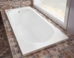 Литьевая ванна в интерьере