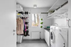 Dressing room laundry design