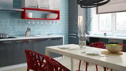 Baked kitchen design