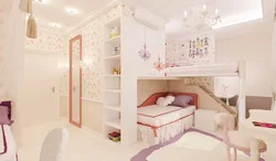 Bedroom design for 3 girls