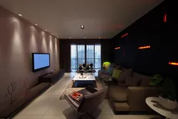 Дизайн для темной гостиной чтобы было светло