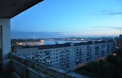 Фото из окна городской квартиры