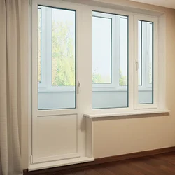 Окно с балконом в квартире фото