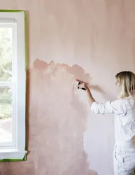 Краска для стен в квартире моющаяся фото