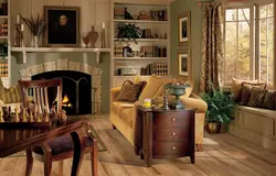 Интерьеры квартир с мебелью из дерева