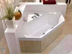 Square bathtub photo size