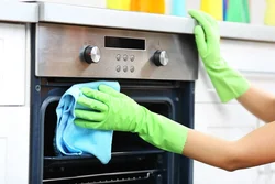 Kitchen cleaning photo