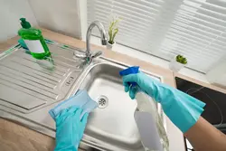 Мытье кухни фото