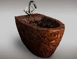 Photo of chocolate bath