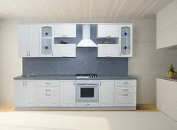 White kitchen pvc photo