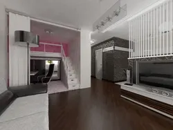 Дизайн однокомнатной квартиры с кухней в нише