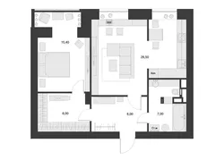 Квартиры 80 кв м 3 комнаты дизайн
