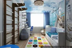 Дизайн спальни мальчику 2 года