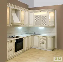 Кухня массив светлая фото