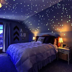 Спальни звездное небо фото