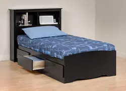 Фото спальных кроватей с ящиками