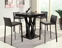Прямоугольные столы на кухне фото