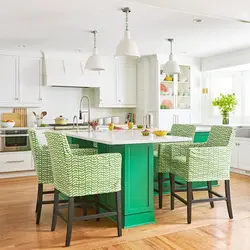 Зеленый Стол Для Кухни Фото