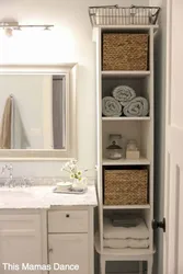 Маленький шкаф для ванной фото