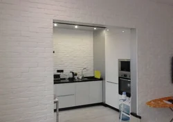 Фото кухонь с гипсовыми стенами