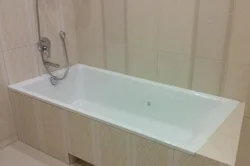 Короб плиткой в ванне фото