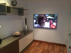 Высота телевизора на кухне фото