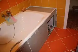 Ванна низ ванны плиткой фото