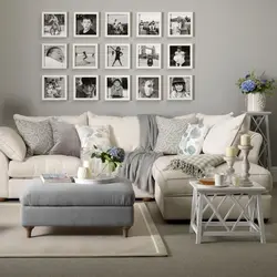 Как украсить диван в гостиной фото