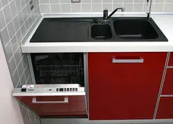 Прямая Кухня С Посудомоечной Машиной Фото