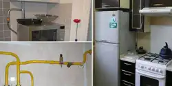 Как установить трубы на кухне фото