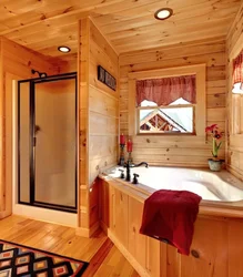 Пристройка ванны к деревянному дому фото